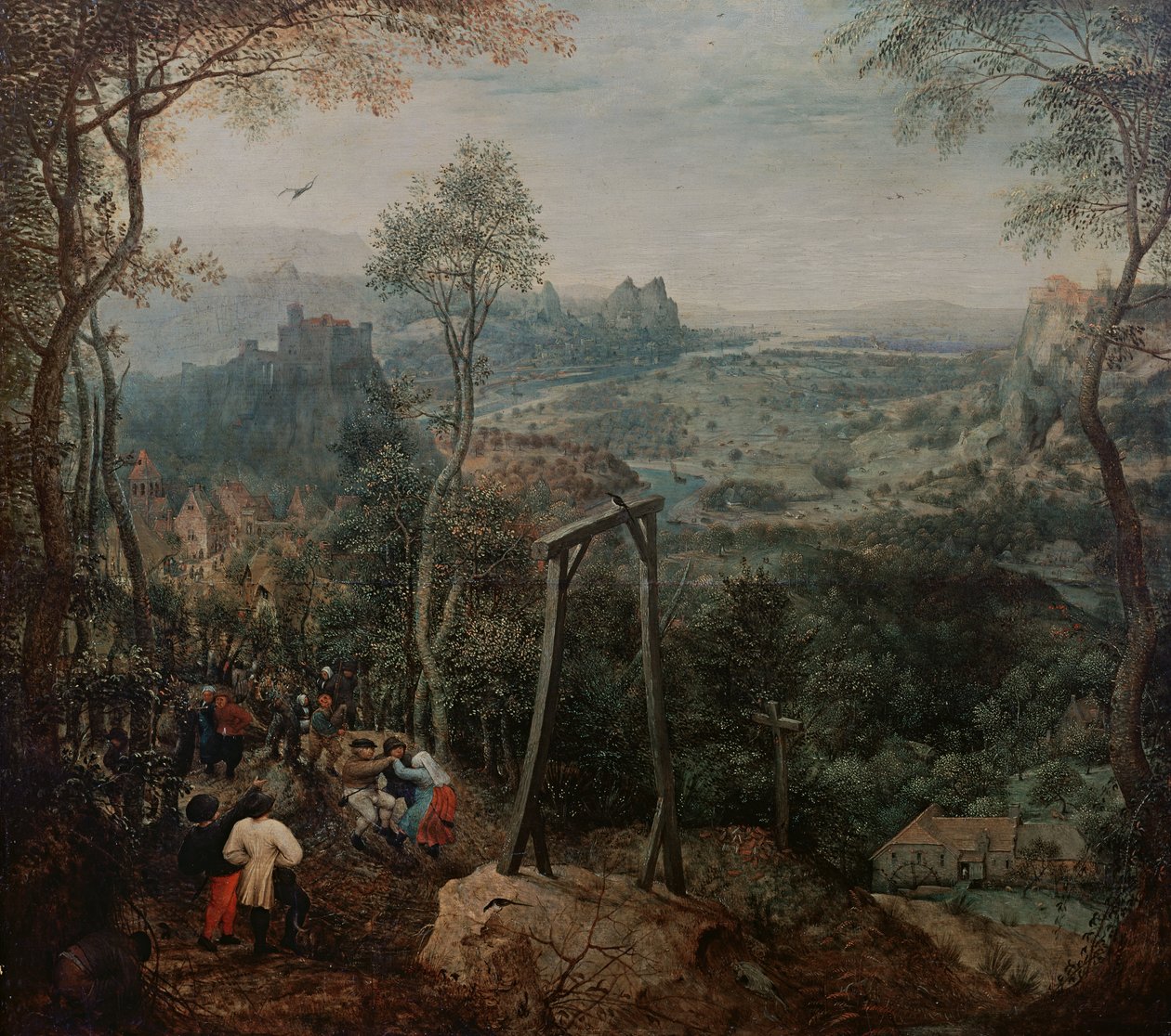 Magpie on the Gallows, 1568 af Pieter Bruegel the Elder