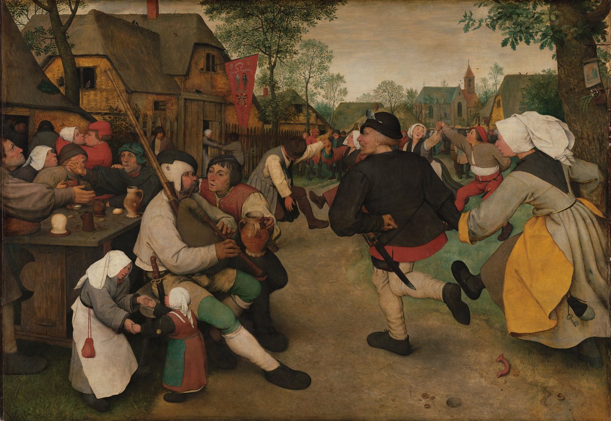 Bondedansen af Pieter Bruegel the Elder