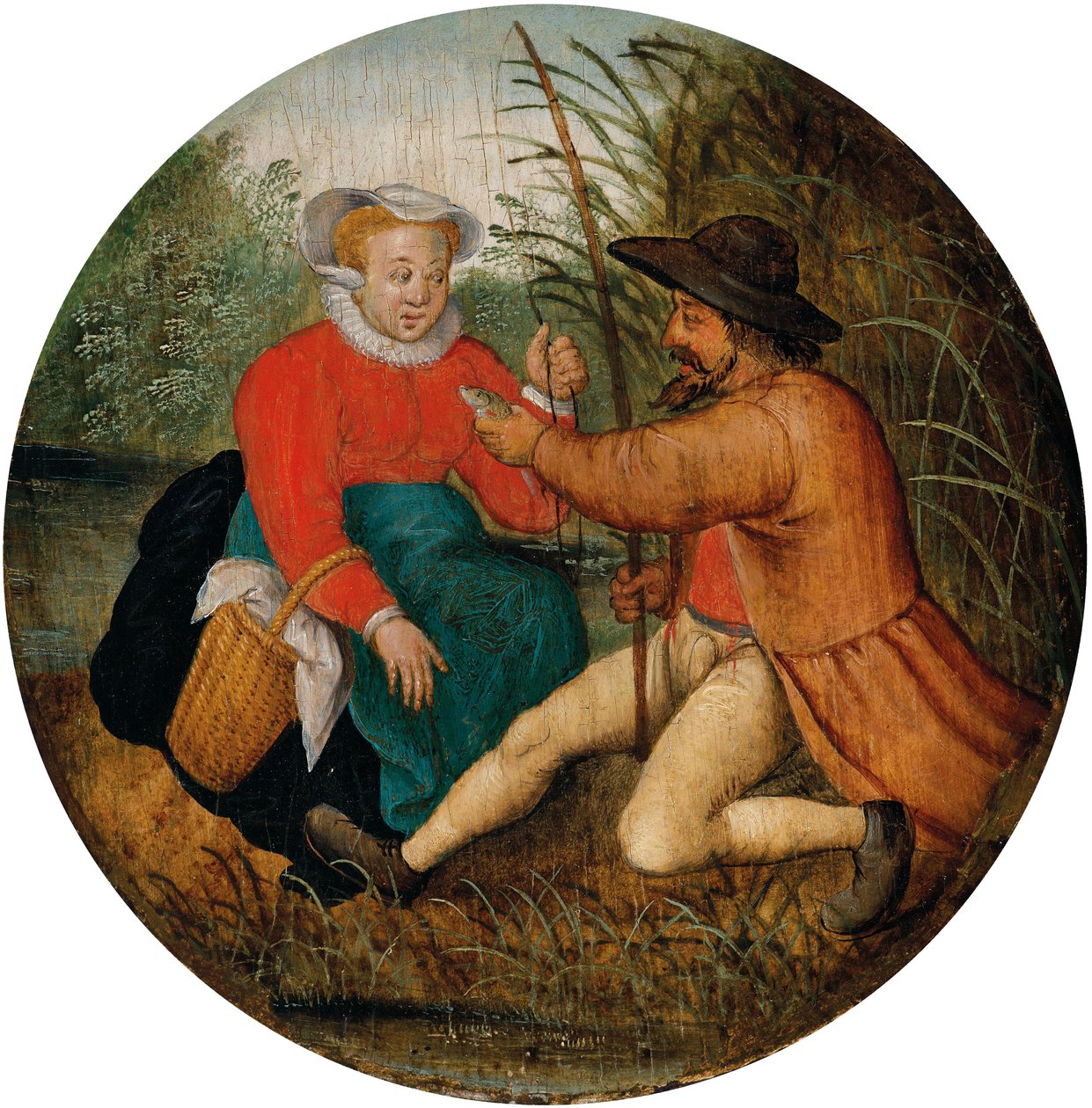 Et par fiskeri af Pieter Brueghel the Younger