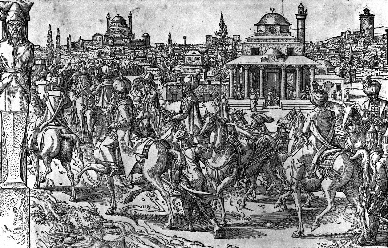 Tyrkernes skikke og manerer, 1553 (se også 476246) af Pieter Coecke van Aelst