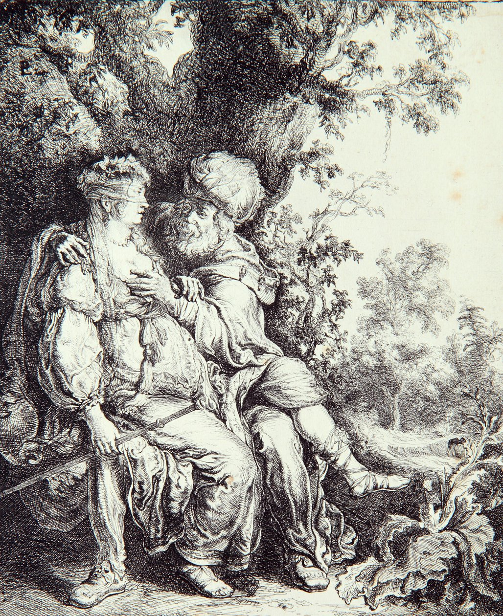 Juda og Tamar af Pieter Lastman