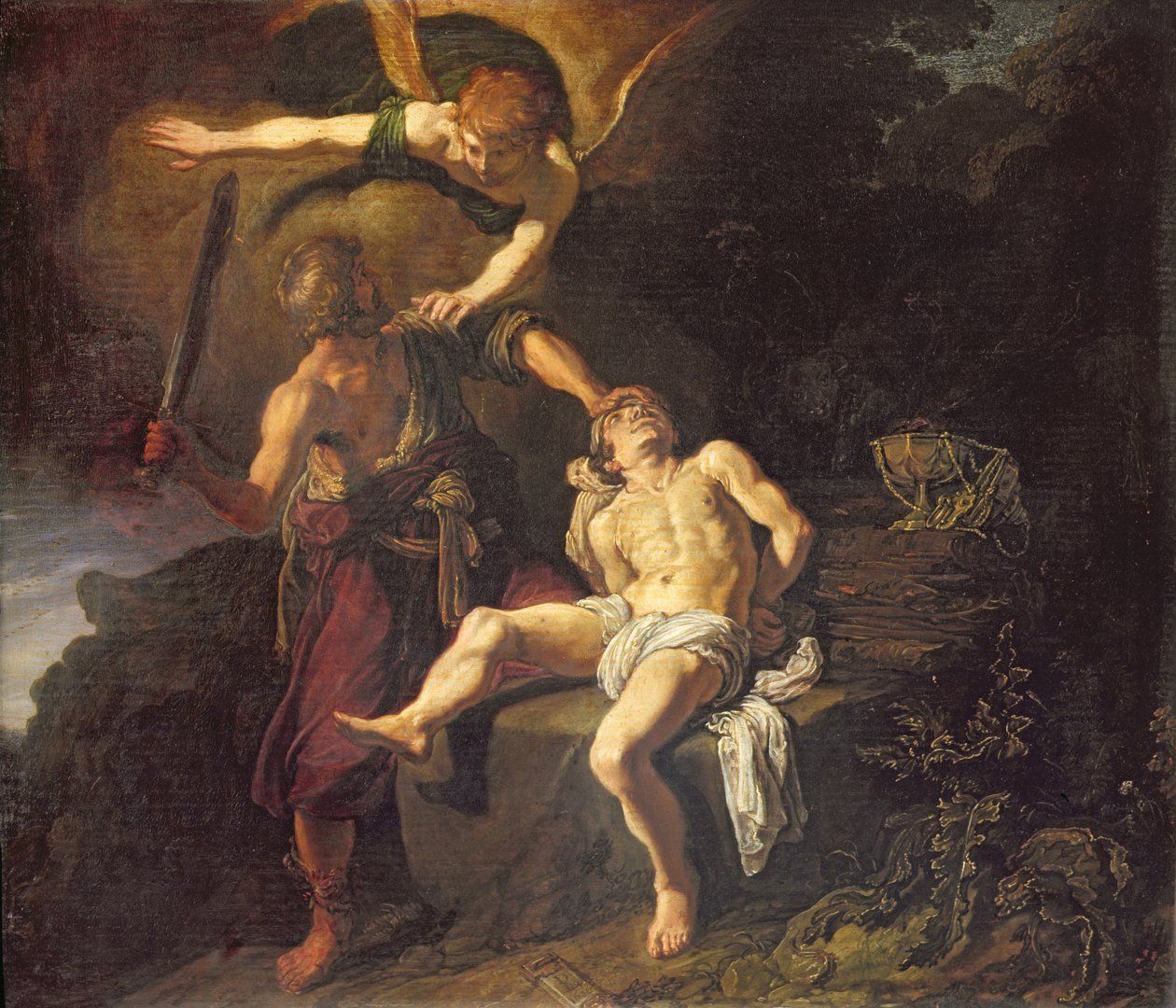 Isaks offer, 1616 af Pieter Lastman