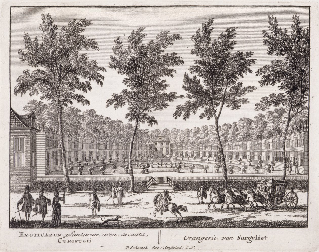 Orangeriet i Sorvgliet, fra 