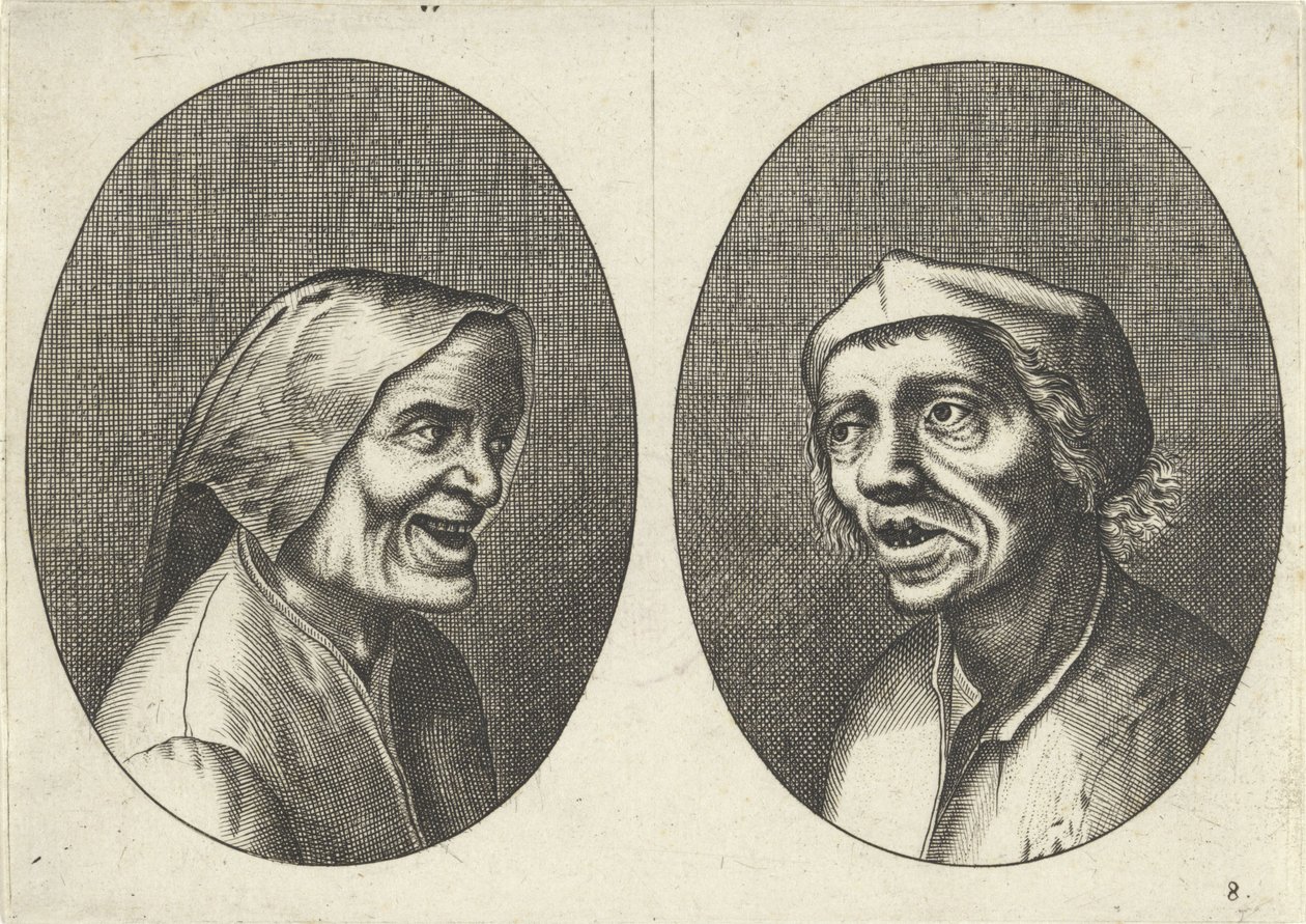 Gode ​​Geurtjen og Kribbighe Babbe, 1612-1702 af Pieter The Elder after Brueghel