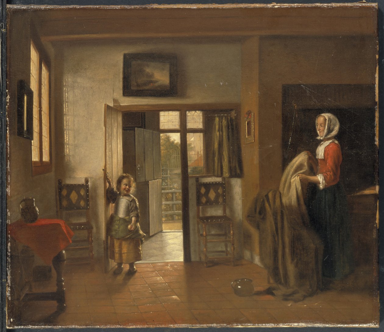 Soveværelset af Pieter de Hooch