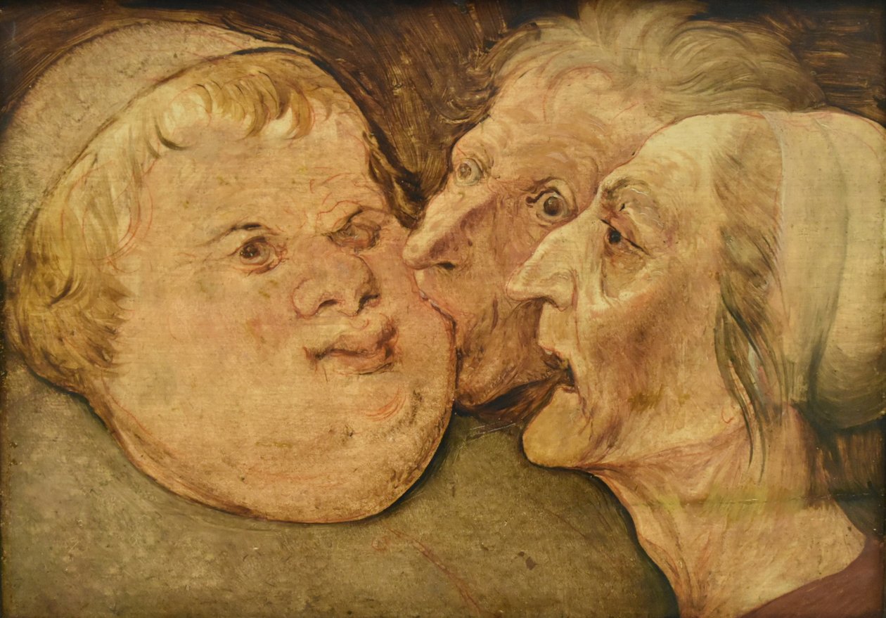 Fastelavnsstriden med fastelavn, c.1550-60 af Pieter Bruegel the Elder