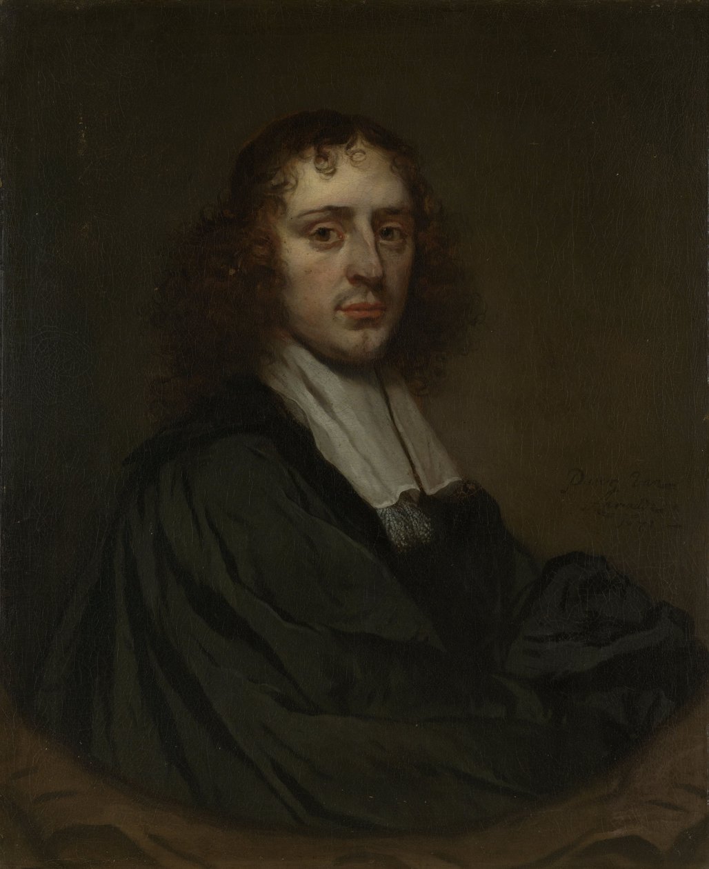 Portræt af en mand af Pieter van Anraedt  