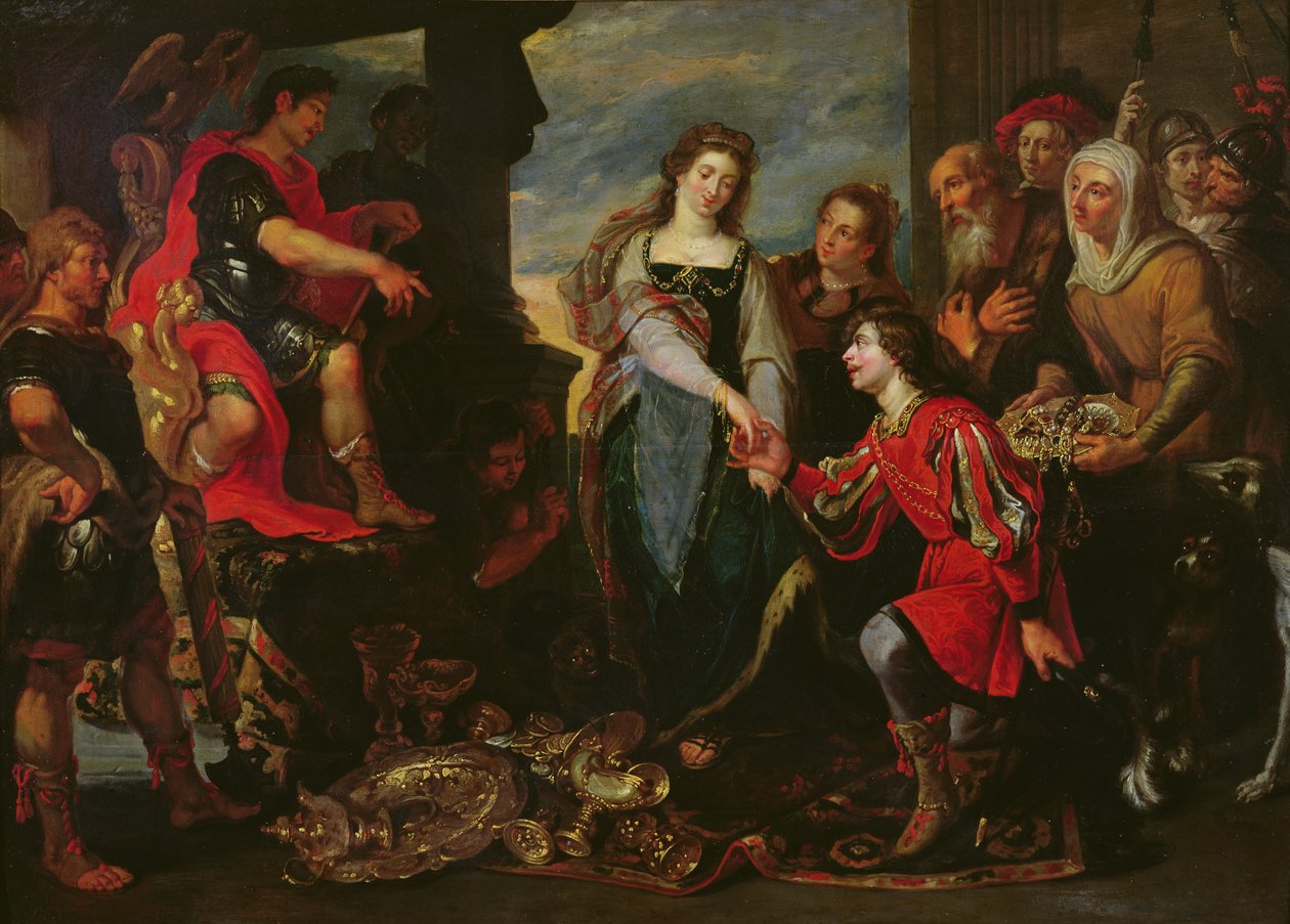 Scipios kontinens (237-183 f.Kr.) af Pieter van Mol