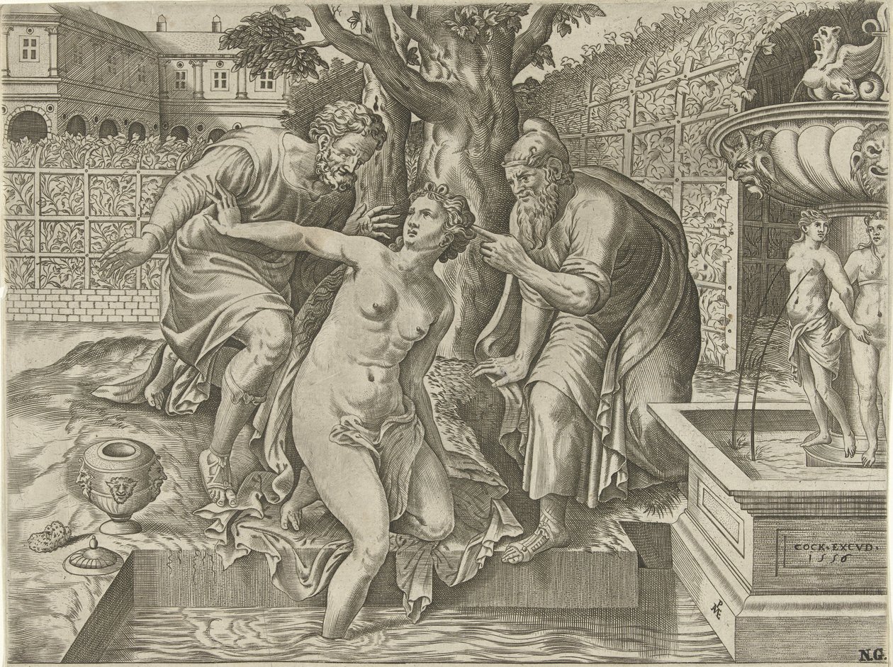 Suzanne og de ældste af Pieter van der Heyden d