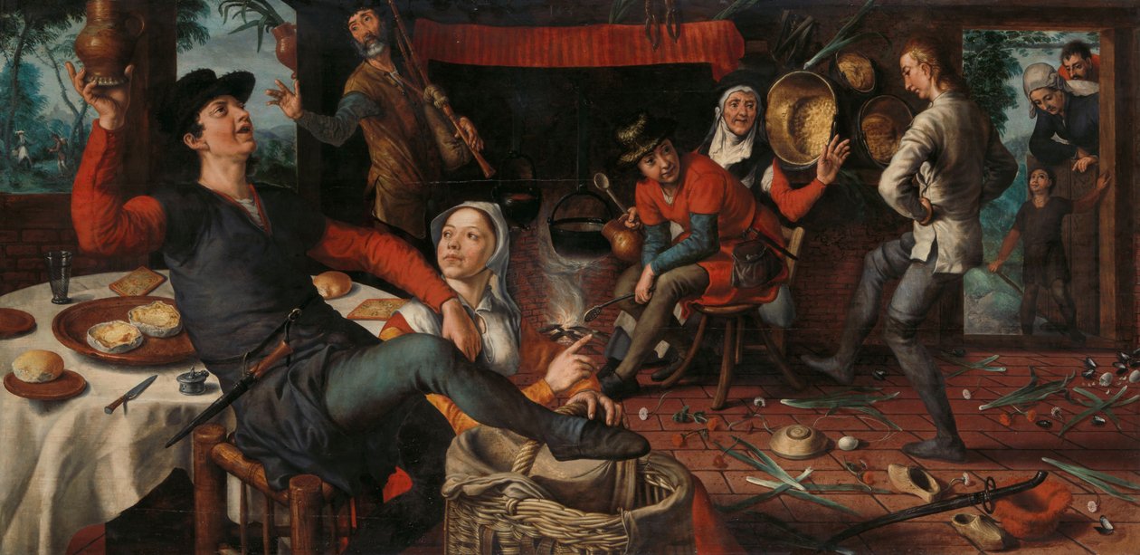 Æggedansen af Pieter Aertsen
