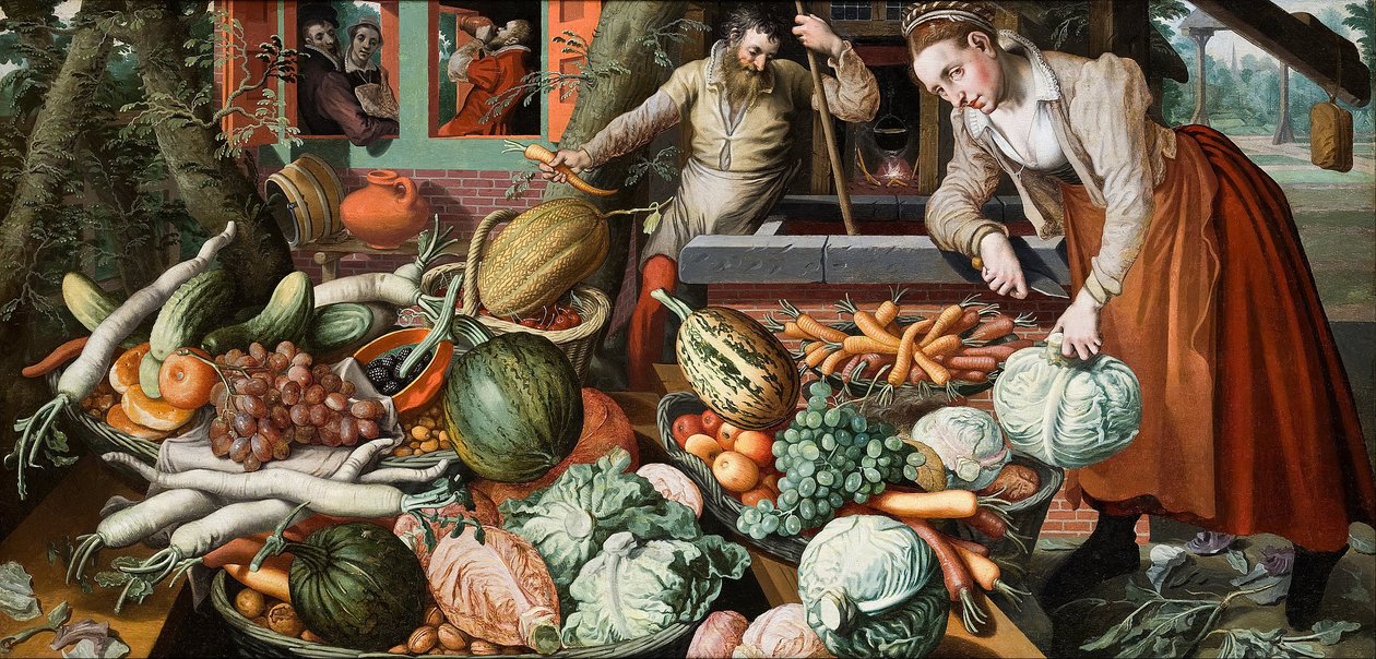 Markedsscene af Pieter Aertsen