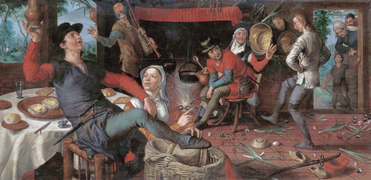 Æggedansen af Pieter Aertsen