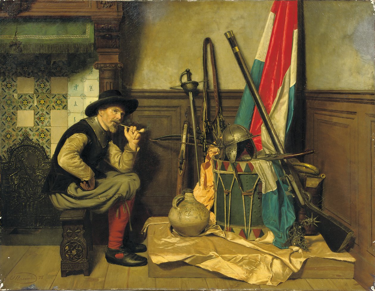 Den rygende soldat af Pieter Alardus Haaxman