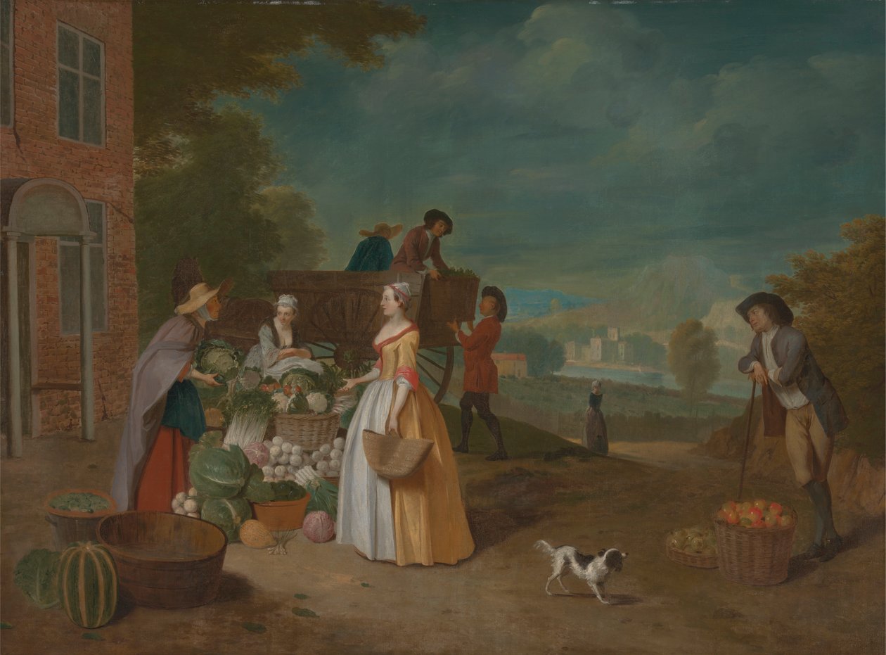 Grøntsagssælgeren af Pieter Angillis