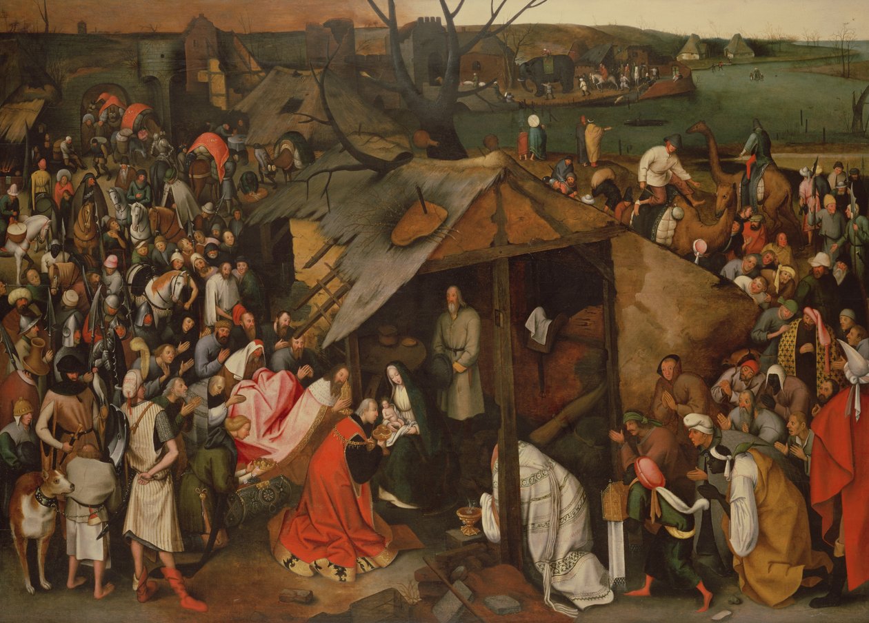 Magiernes tilbedelse af Pieter Balten