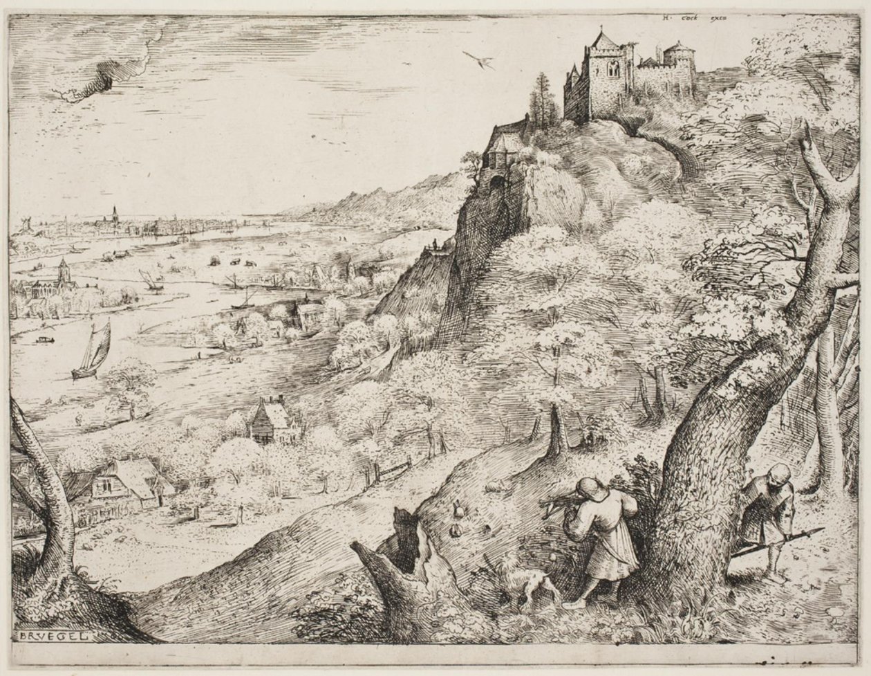 Kaninjagt af Pieter Bruegel d.Æ.
