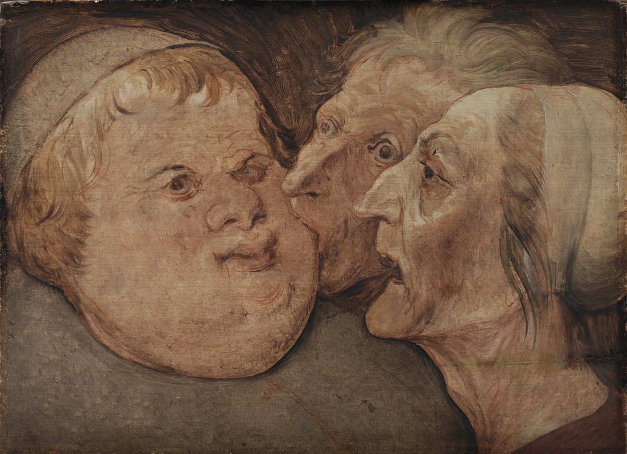 Striden mellem karneval og fastelavn af Pieter Bruegel d.Æ.