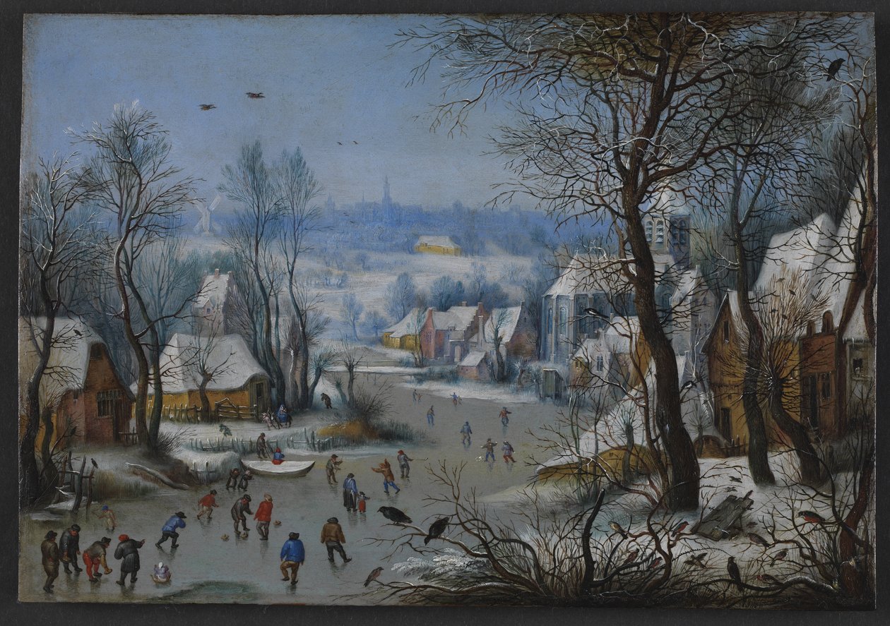 Vinterlandskab af Pieter Bruegel d.Æ.