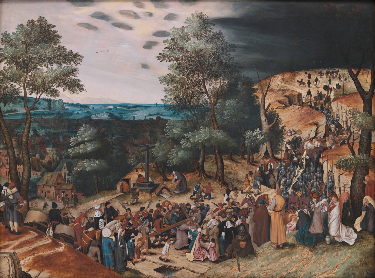 Kristus på vej til Golgata af Pieter Brueghel d.Y.