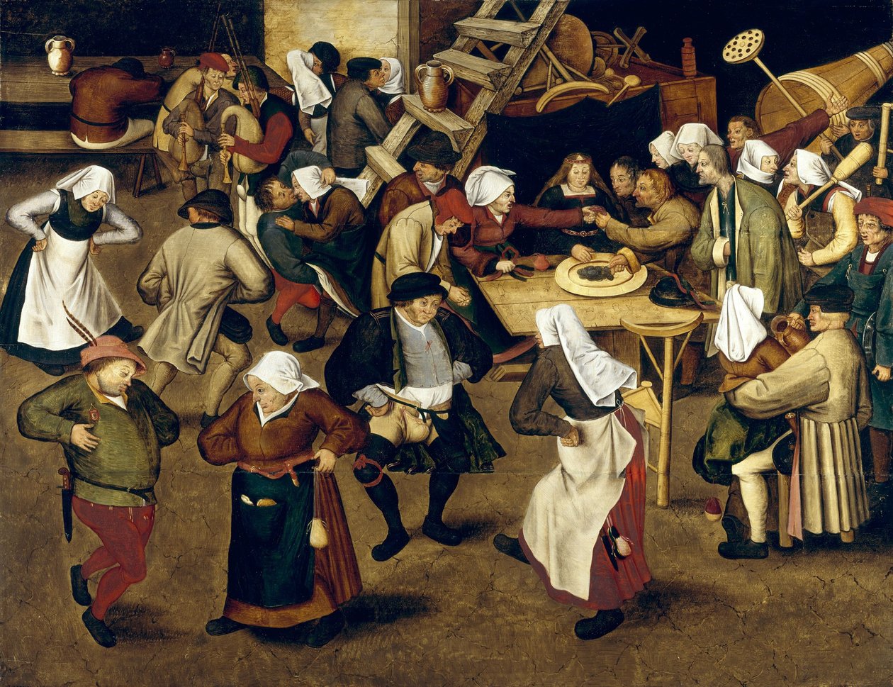Bondebryllup af Pieter Brueghel the Younger