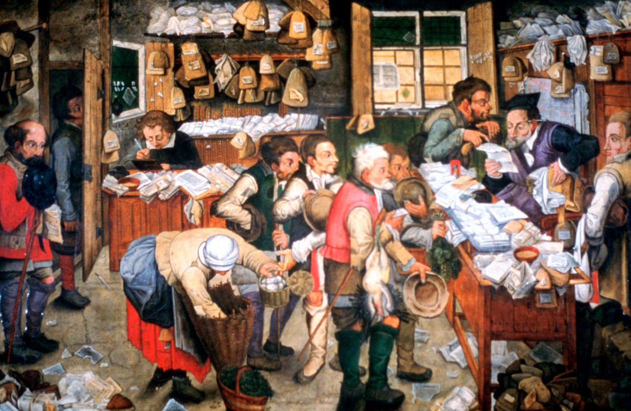 Lejedag, c1584-1638 af Pieter Brueghel the Younger