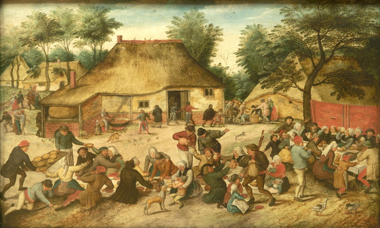 Bøndernes bryllup af Pieter Brueghel the Younger