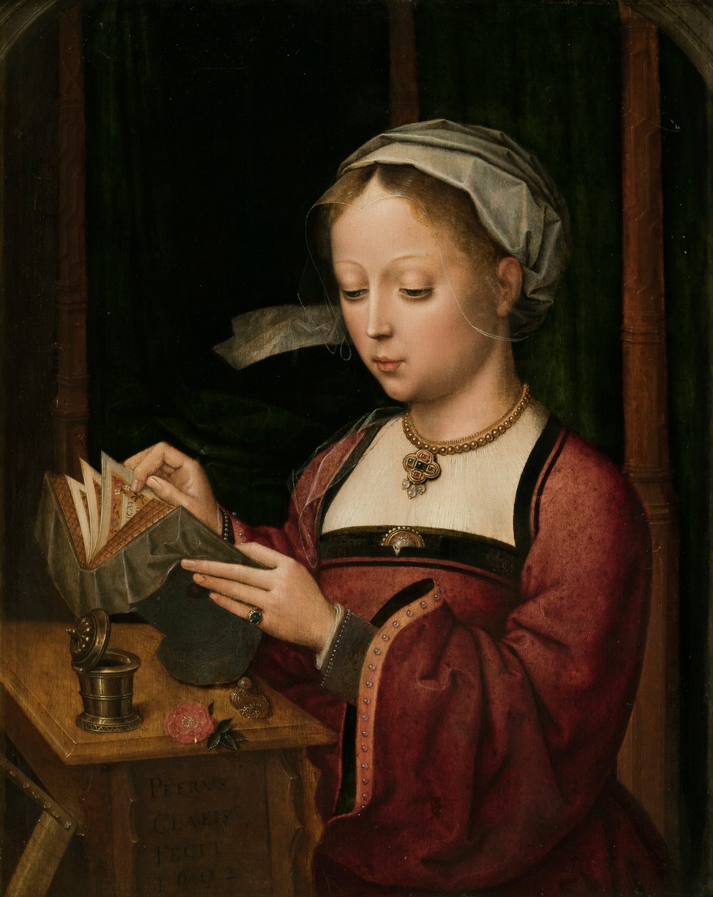 Maria Magdalene, 1602. af Pieter Claeissens the Younger