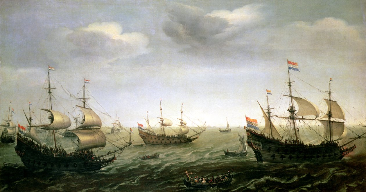 Houtmans flåde af Pieter Cornelisz. Verbeeck