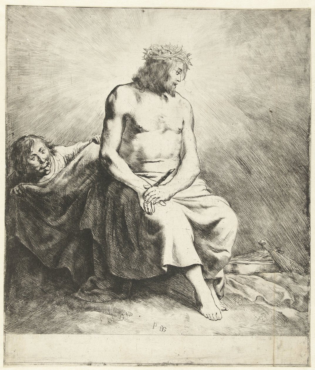 Hån mod Kristus af Pieter Fransz de Grebber