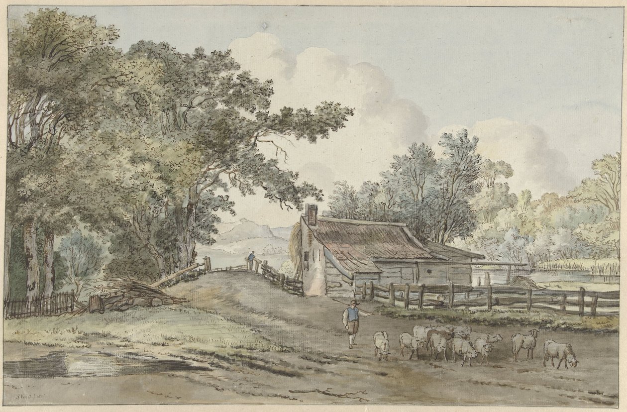 Elswoutshoek i Overveen af Pieter Gerardus van Os