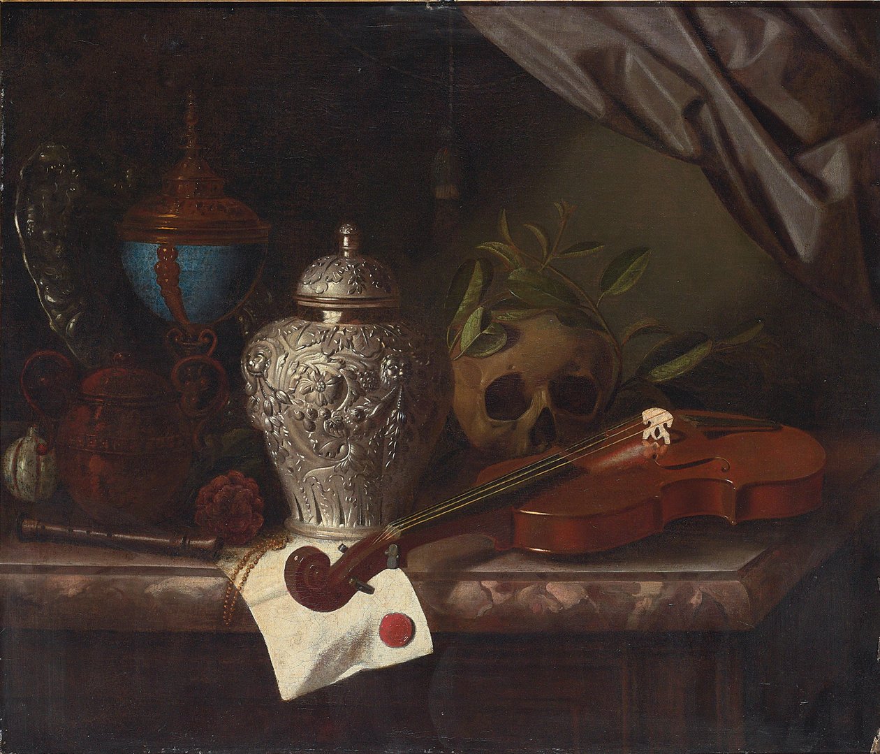 Stilleben af Pieter Gerritsz. van Roestraten