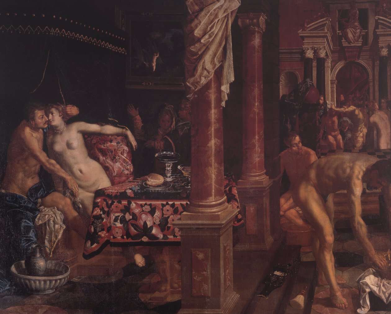 Et Badehus af Pieter Isaacsz