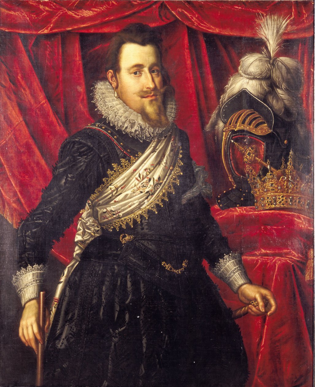 Christian IV., ca. 1612 af Pieter Isaacsz