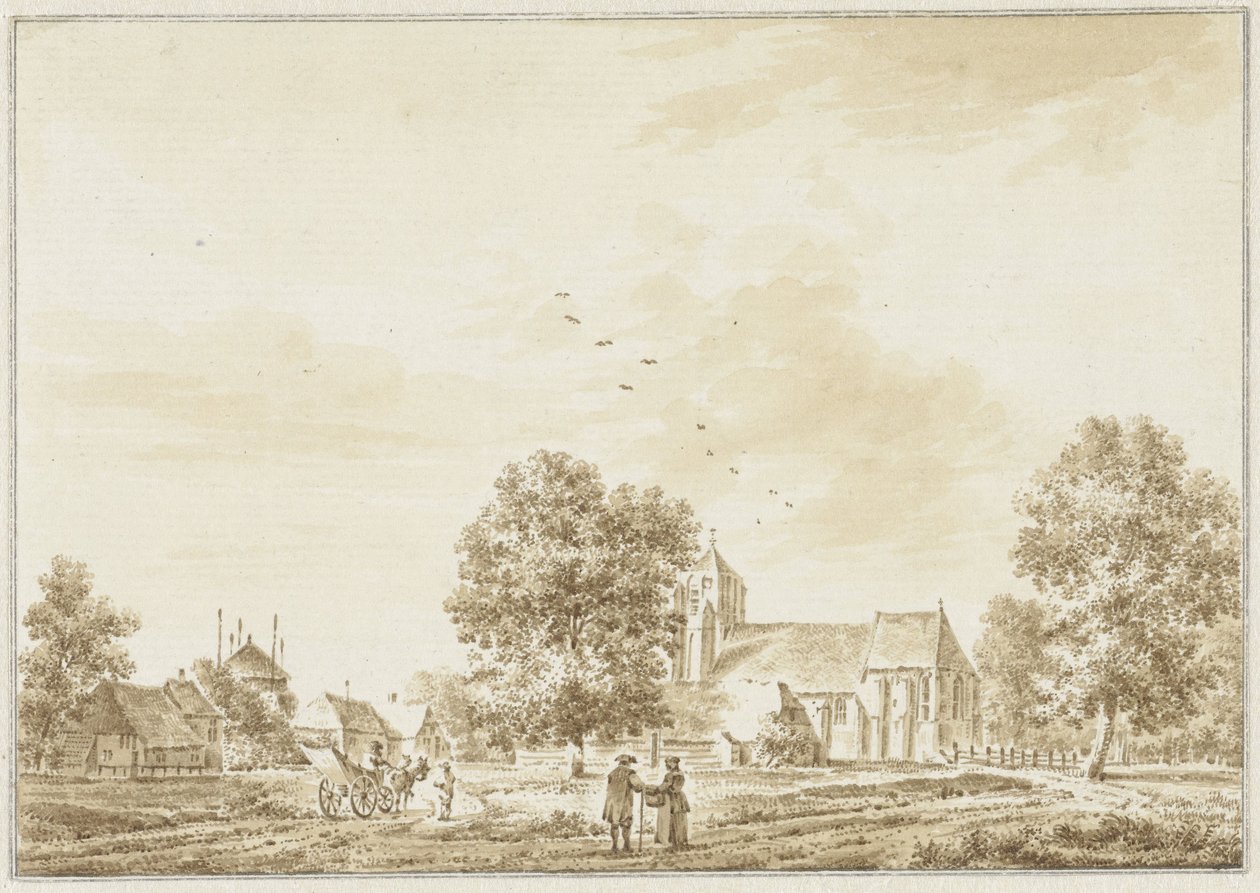 Enspijk ved Leerdam af Pieter Jan van Liender