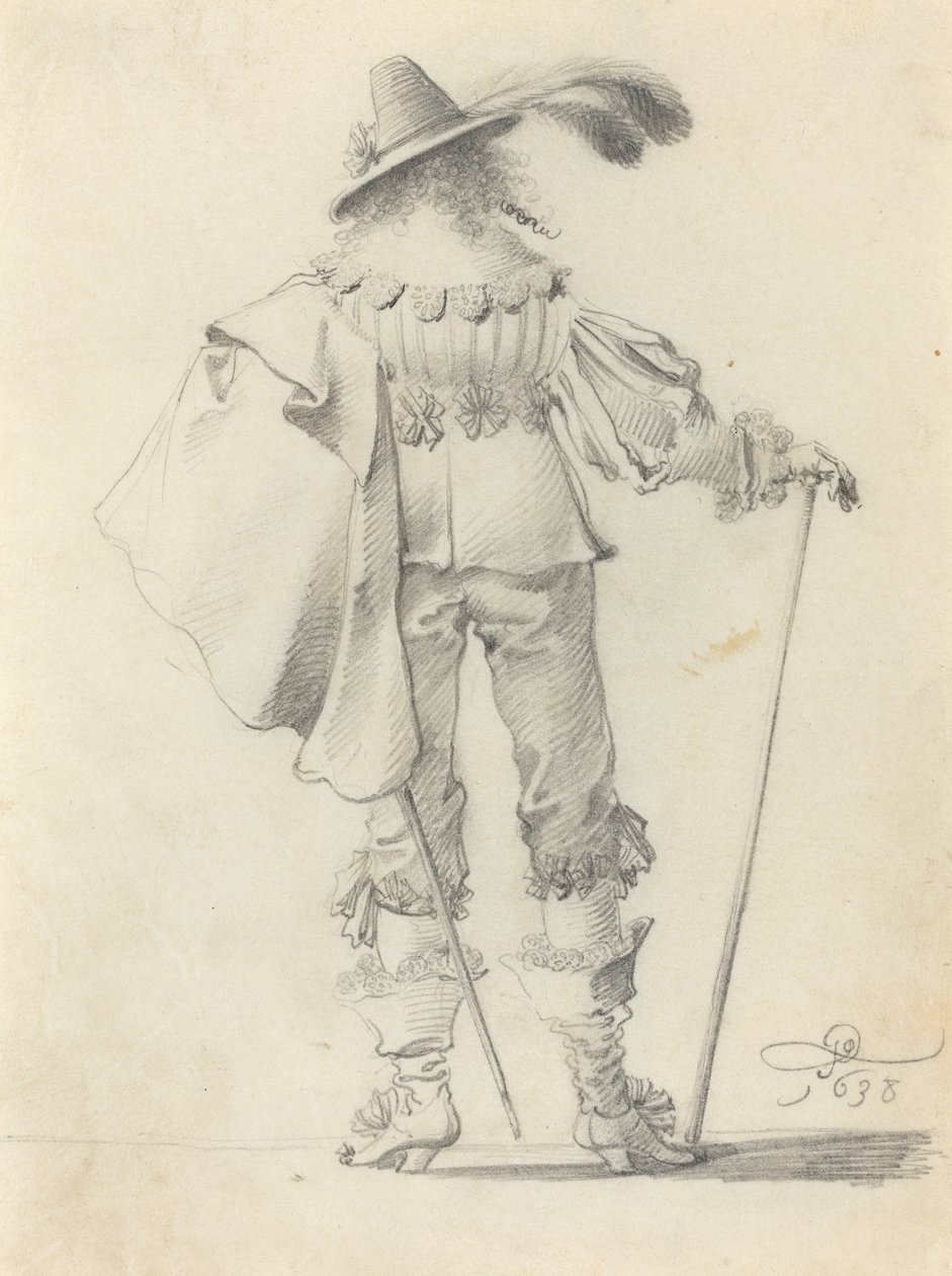Gentleman set bagfra af Pieter Jansz Quast