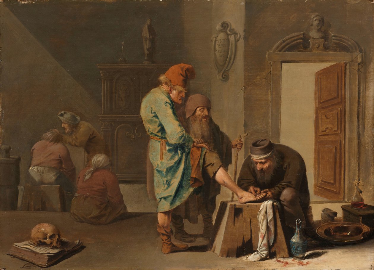 Fodoperationen af Pieter Jansz Quast