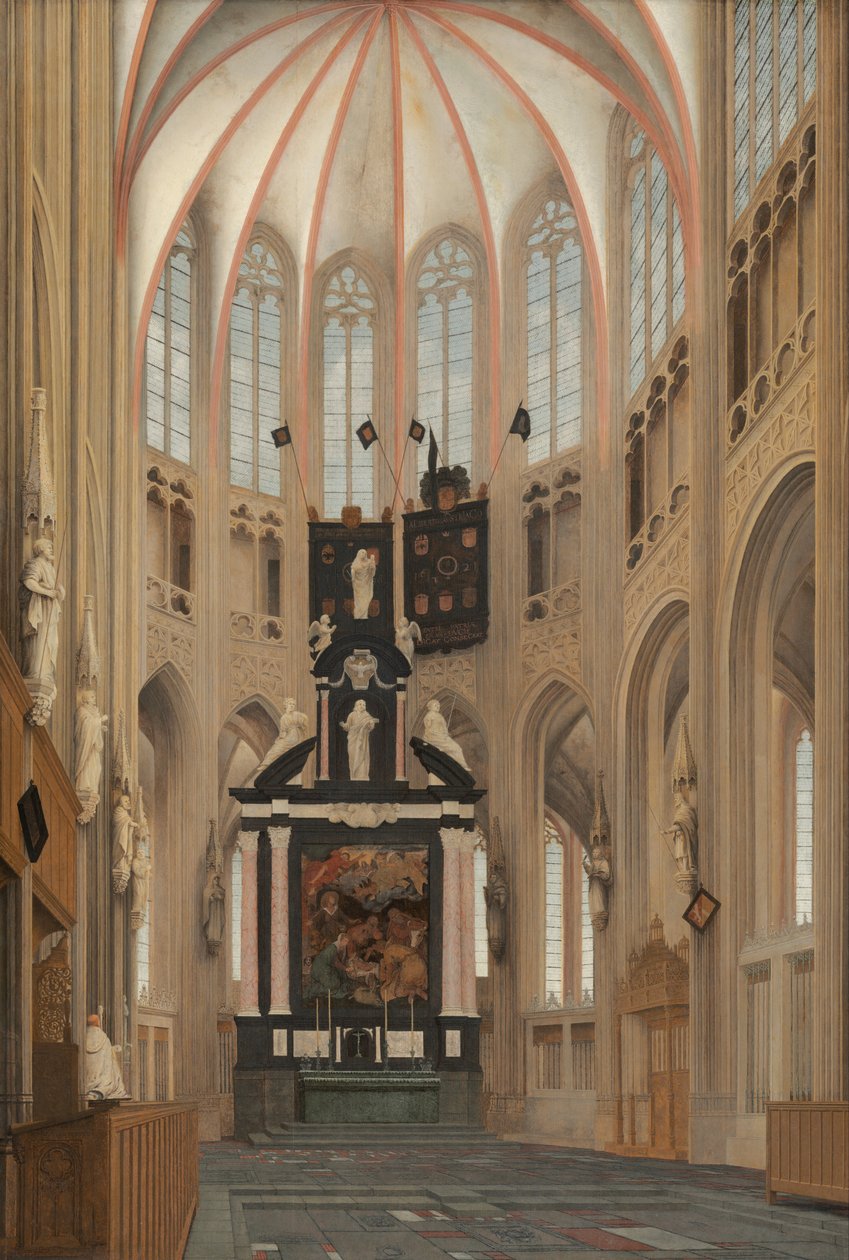 Sankt Johannes katedral af Pieter Jansz Saenredam