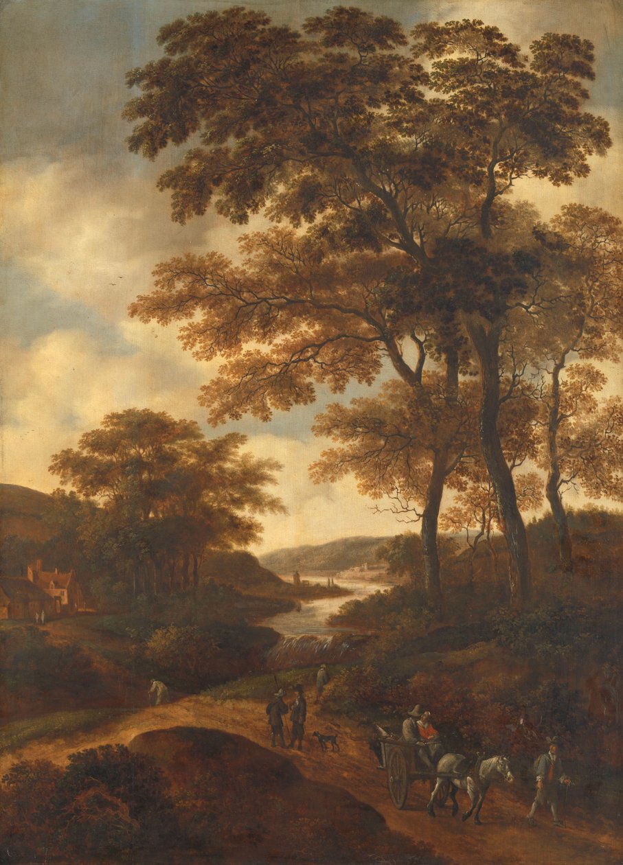 Skovklædt Landskab af Pieter Jansz. van Asch