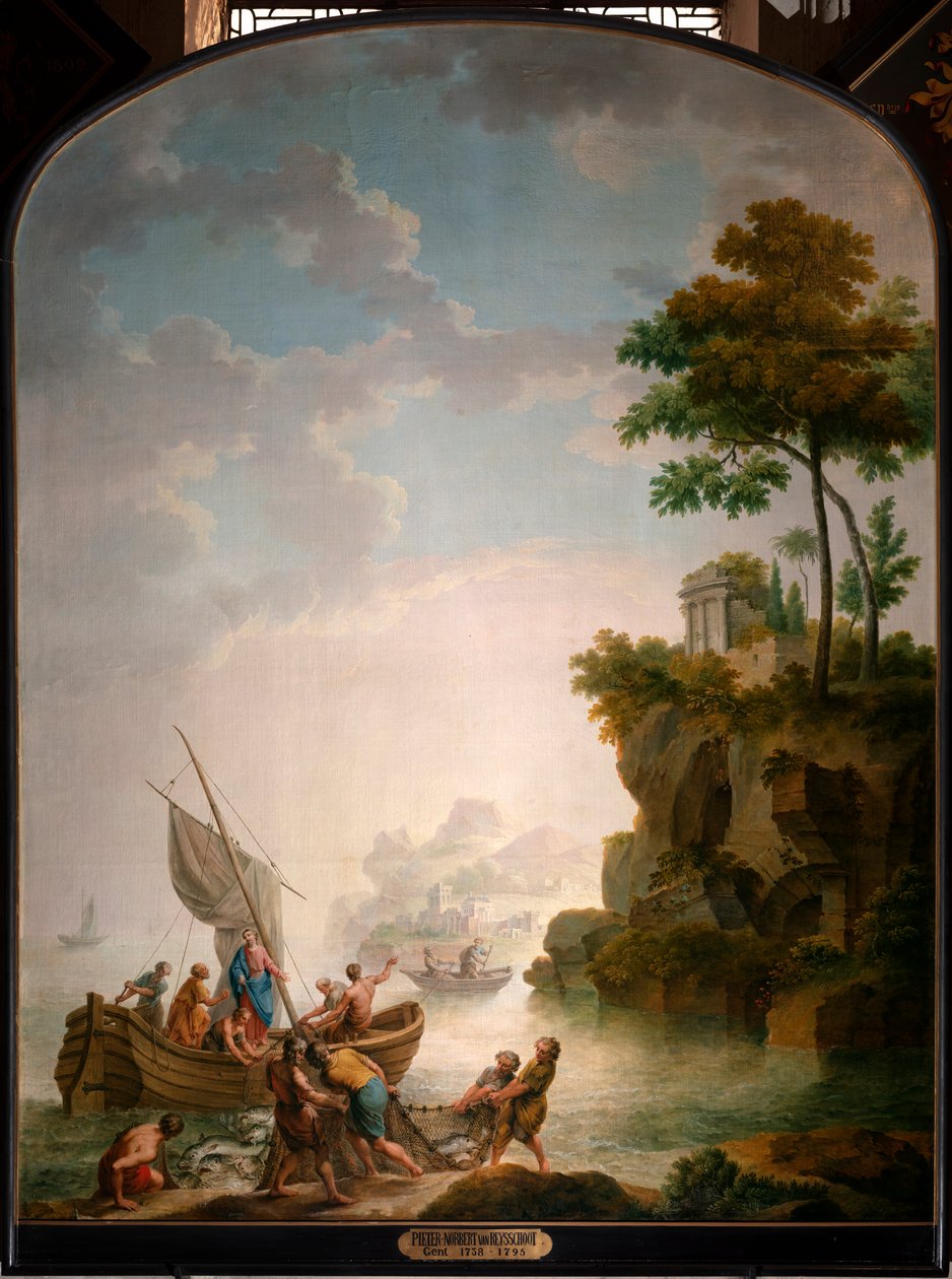 Mirakuløs fangst af fisk af Pieter Norbert van Reysschoot