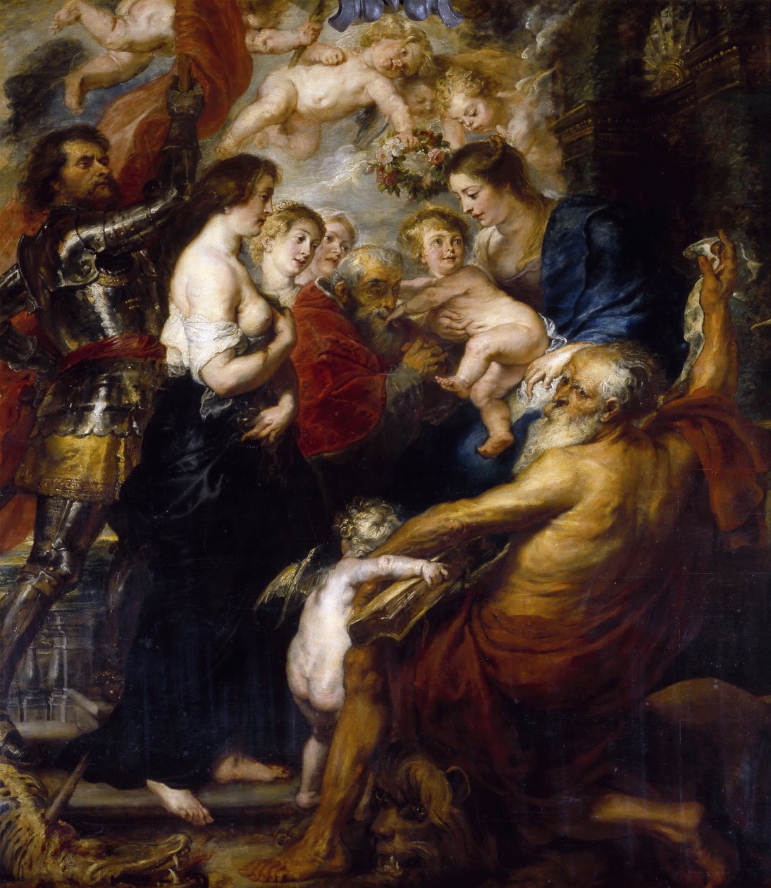 Vor Frue med de hellige, 1634. af Peter Paul Rubens