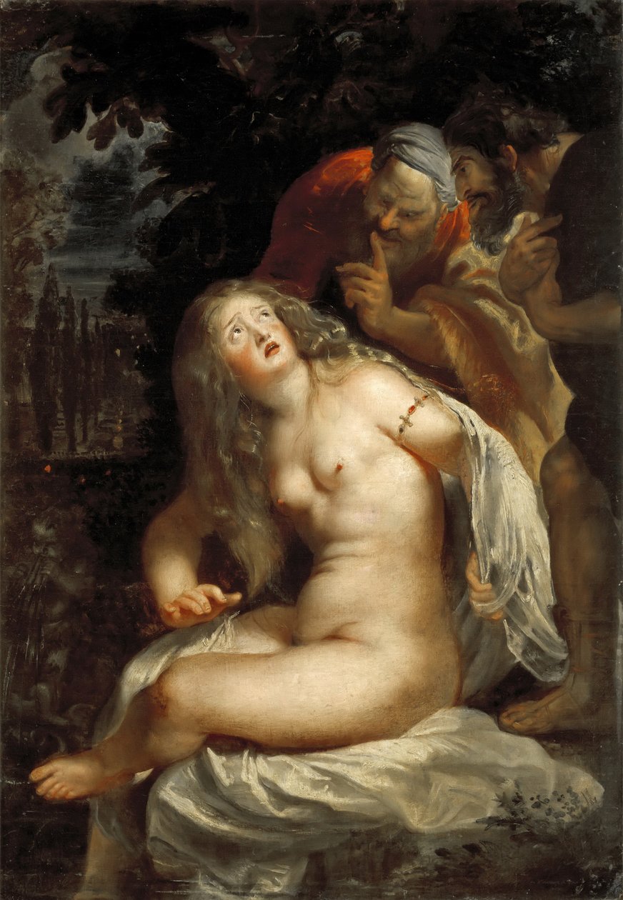 Susannah og de ældste, 1607-1608. af Peter Paul Rubens
