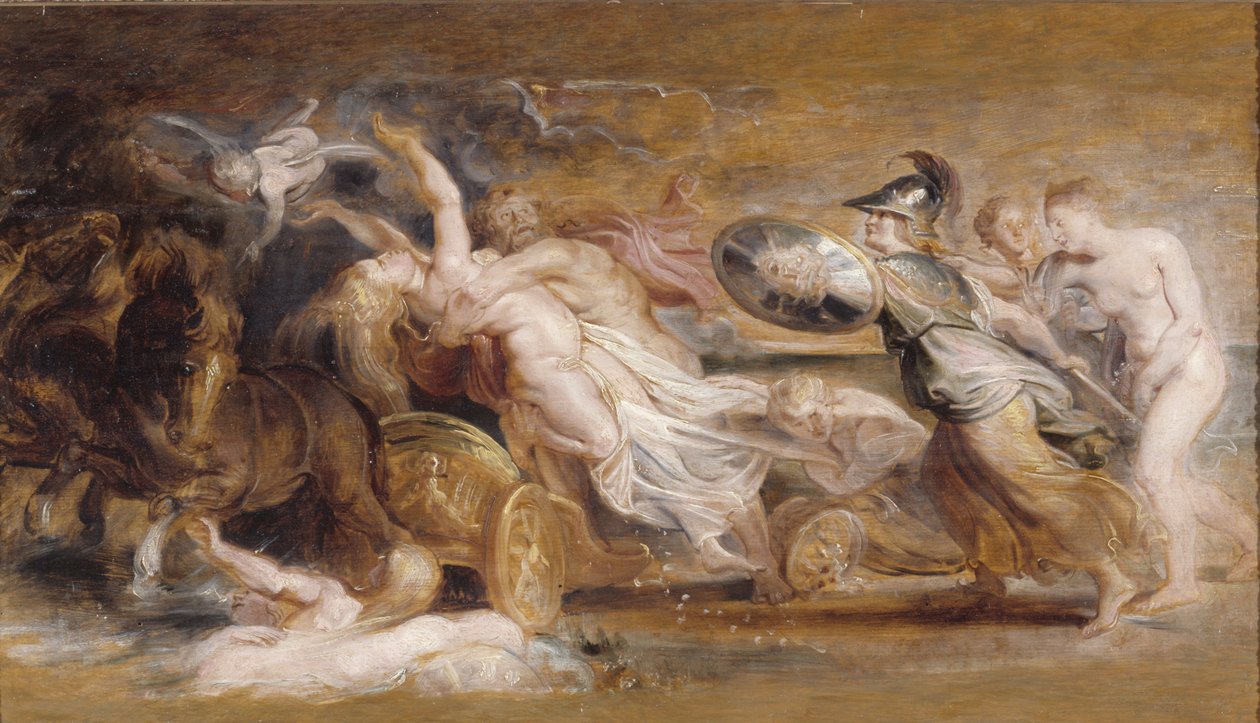Bortførelsen af Proserpina af Peter Paul Rubens