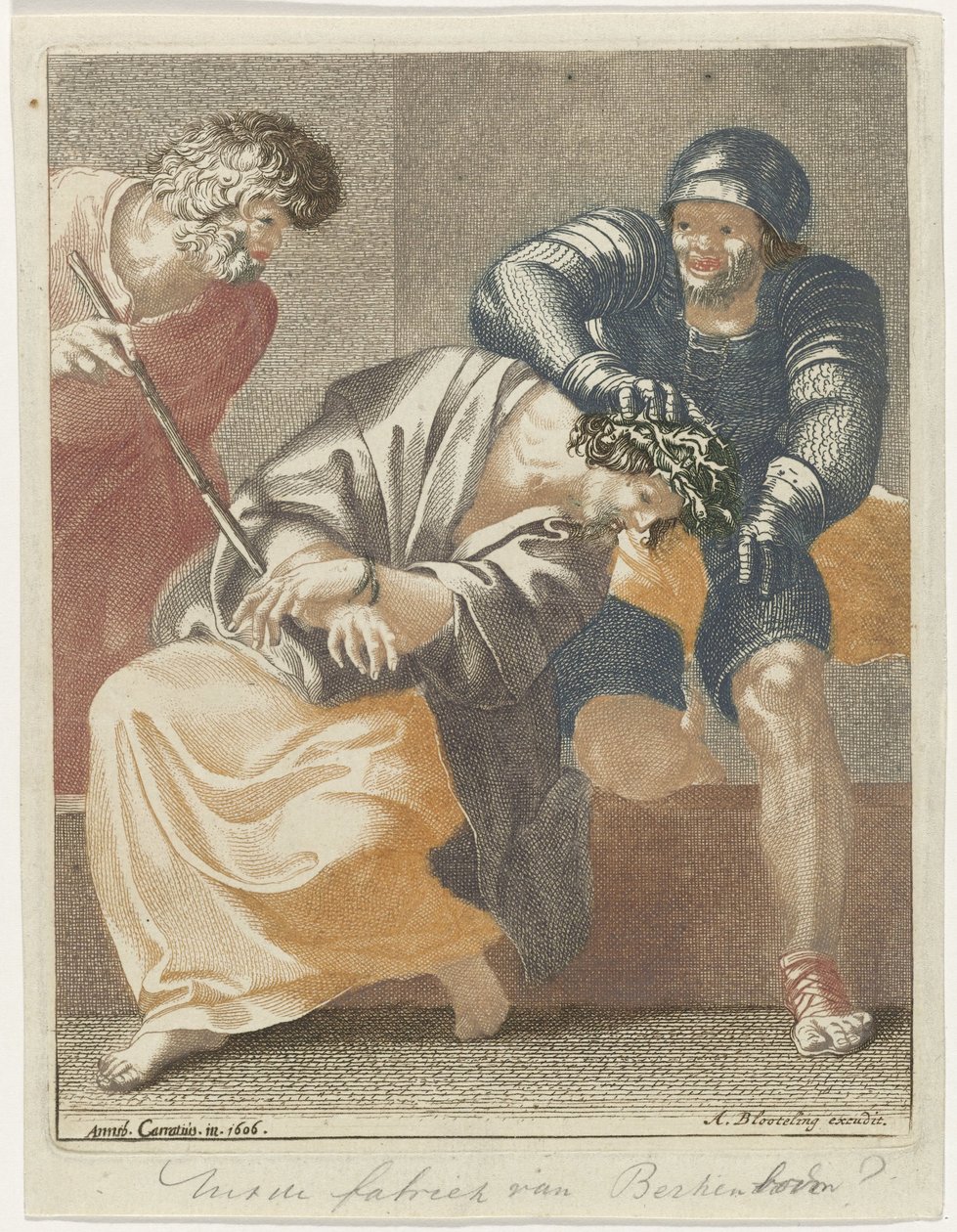 Hån mod Kristus af Pieter Schenk (I) (possibly)