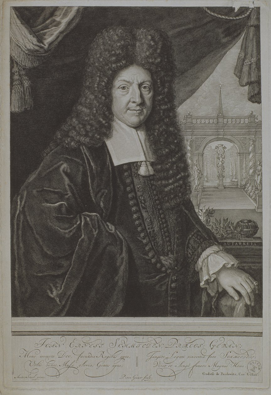 Jan Ernest Schmieden (1626-1707) 1707 af Pieter Stevens van Gunst
