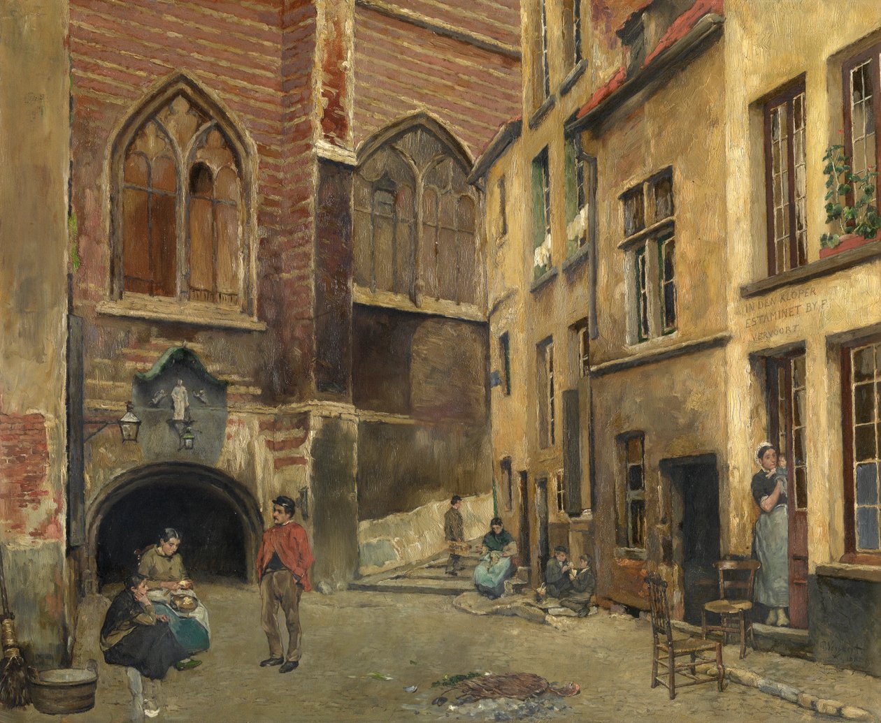 Den gamle Antwerpen slagterhal af Pieter Verhaert