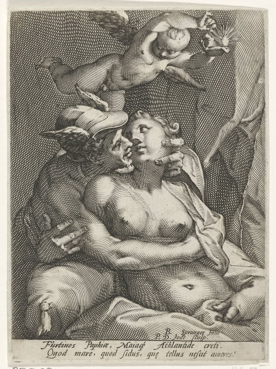 Venus og Merkur af Pieter de Jode (I)