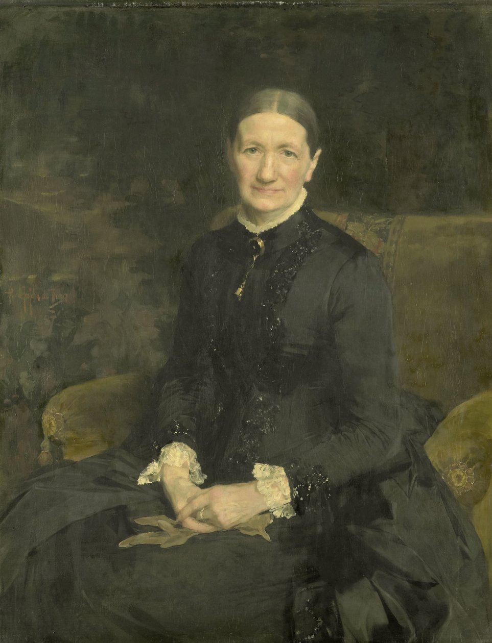 Fru A.J. Zubli-Maschhaupt af Pieter de Josselin