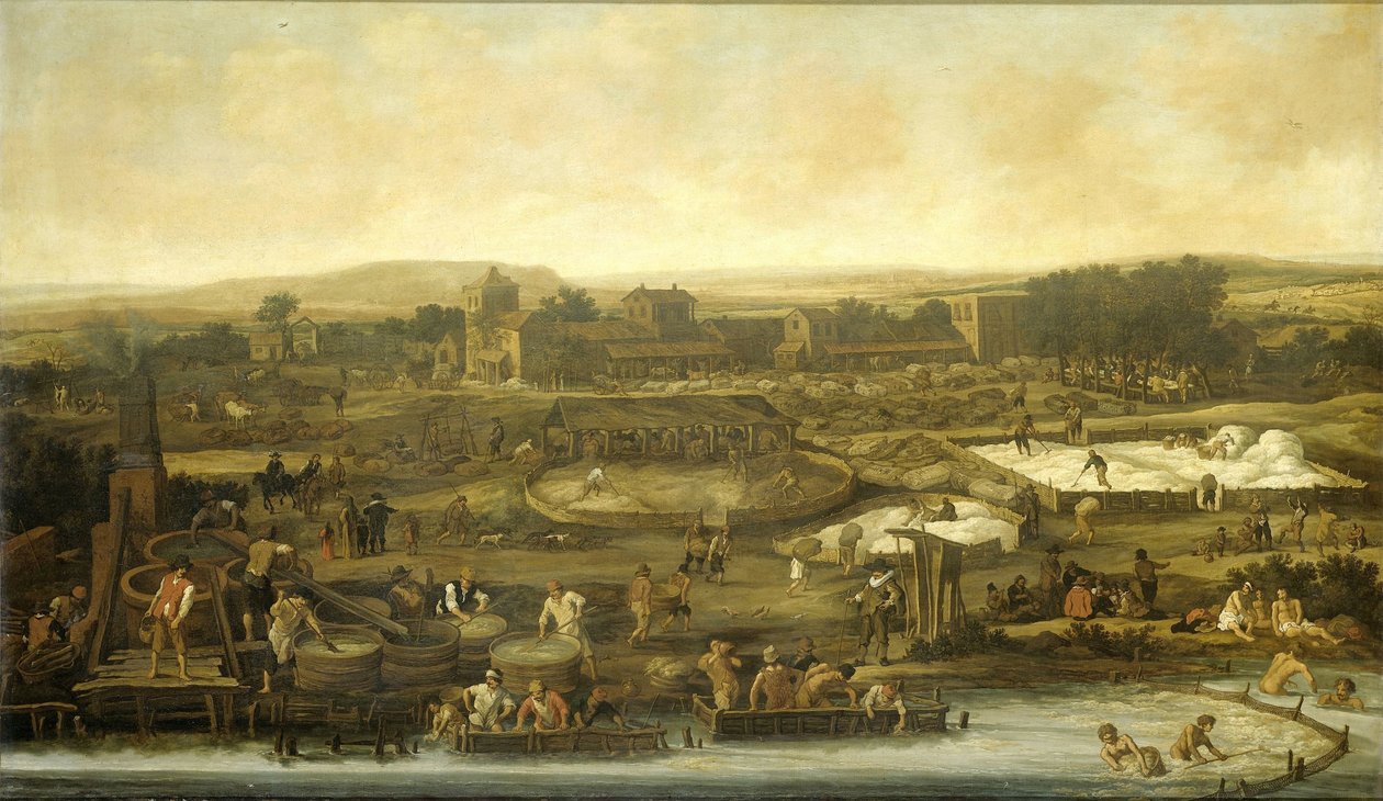 Uldfremstilling af Pieter de Molijn