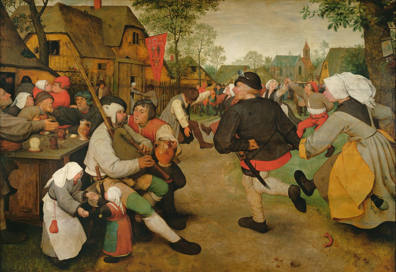 Bonde-dans af Pieter the Elder Bruegel