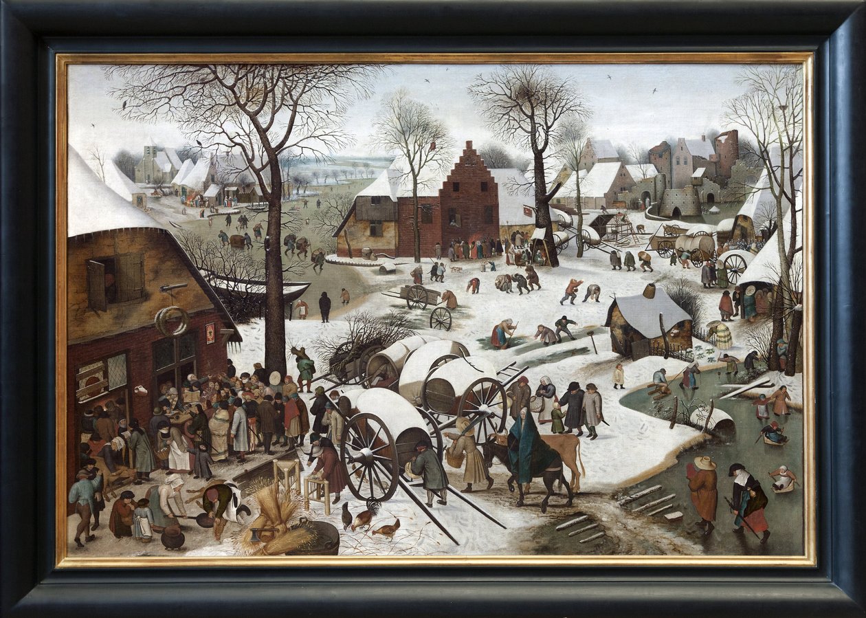 Folketællingen i Betlehem af Pieter Brueghel the Younger